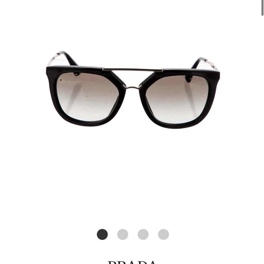 Prada Oversized Gradient Sunglasses - image 1